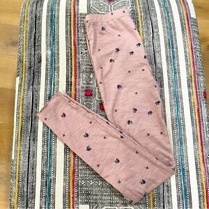 Anthropologie waffle knit leggings